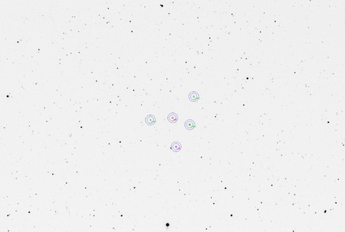 Mapka - V0462 Dra, JD 2460740.42035