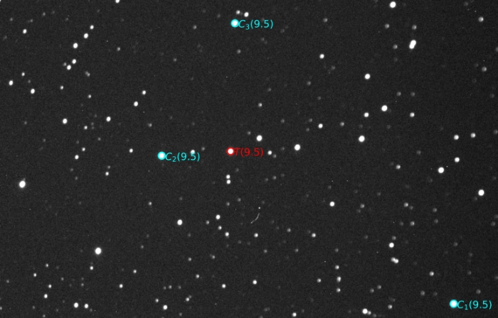Mapka - TOI-2154, JD 2460739.32591