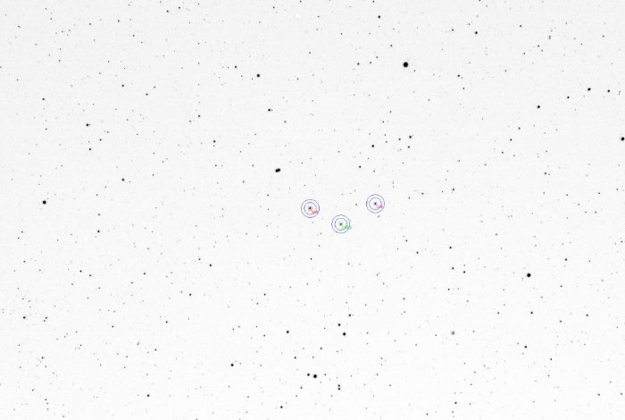 Mapka - V0450 Dra, JD 2460741.35146