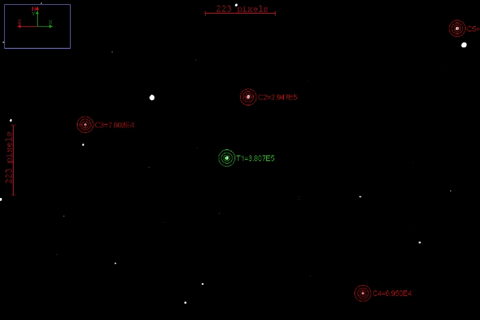 Mapka - TOI-1194, JD 2460741.33041