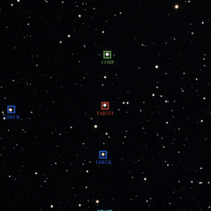 Mapka - TOI-2154, JD 2460739.31803