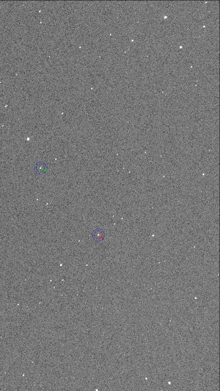 Mapka - UZ Leo, JD 2460753.30257