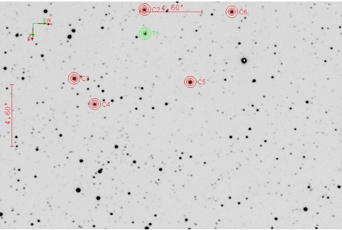 Mapka - HAT-P-61, JD 2460769.30768