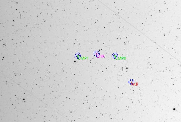 Mapka - V1023 Her, JD 2460770.33882