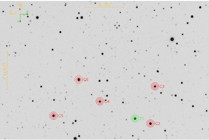 Mapka - TOI-1420, JD 2460769.45984