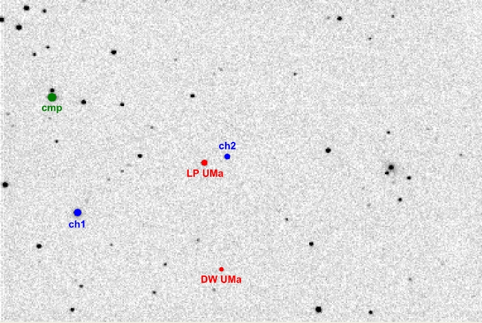 Mapka - LP UMa, JD 2455984.24416