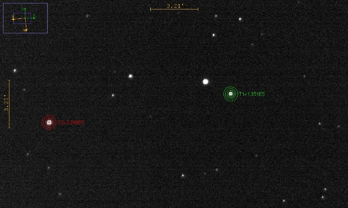 Mapka - AW Vir, JD 2460794.44166