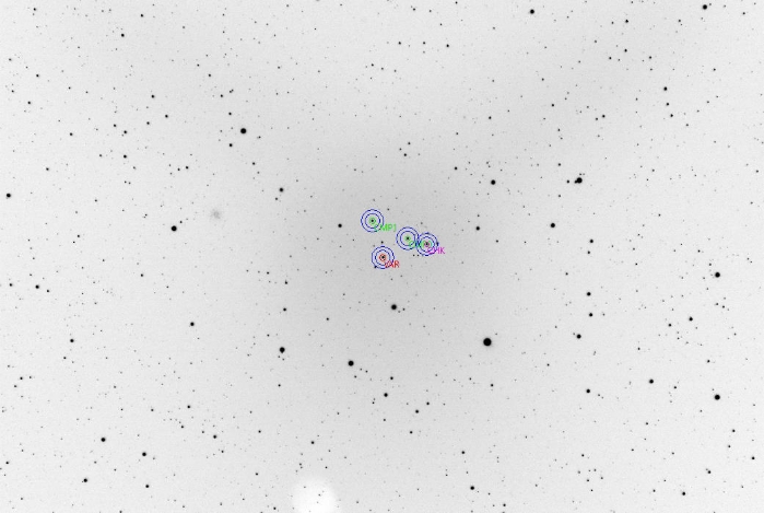 Mapka - CX CVn, JD 2460794.34317