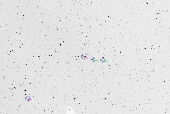 Mapka - V0878 Her, JD 2460795.34655