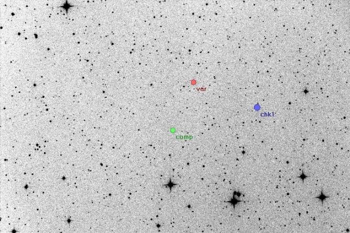 Mapka - LO And, JD 2456143.51215