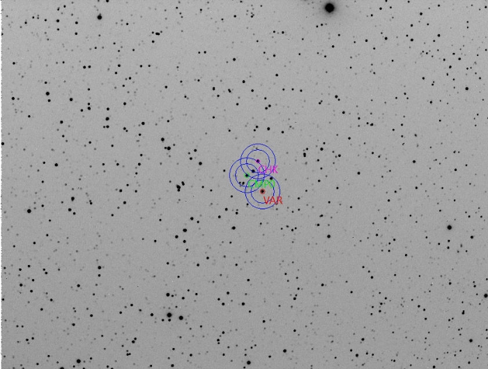 Mapka - XY Boo, JD 2460795.35801