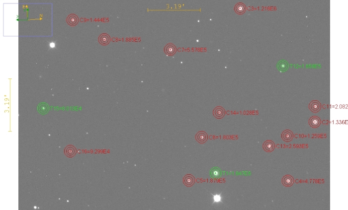 Mapka - TOI-1273, JD 2460796.36117