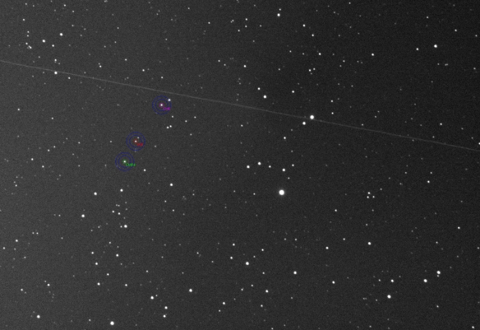 Mapka - V0673 Lyr, JD 2460807.34012