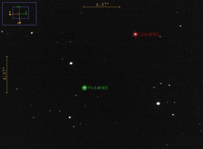 Mapka - V1167 Her, JD 2460814.51522