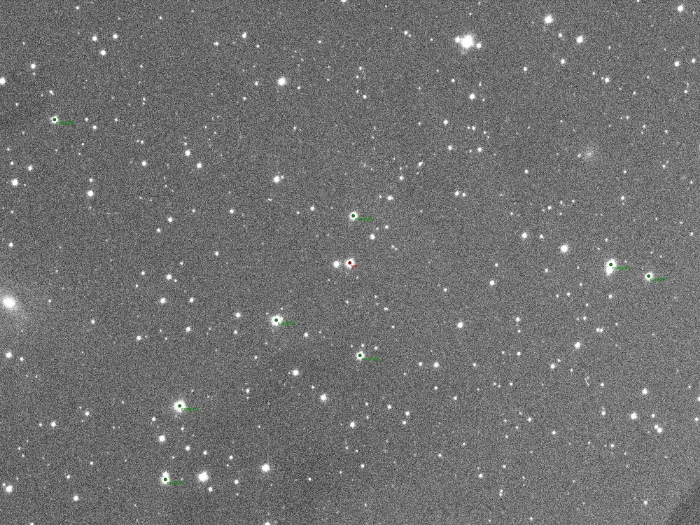 Mapka - WASP-174, JD 2460810.46598