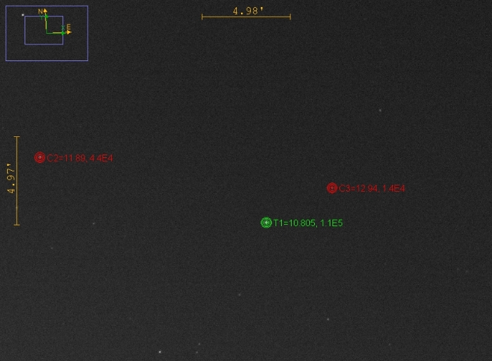 Mapka - ASAS J162218-0623.0, JD 2460837.32315