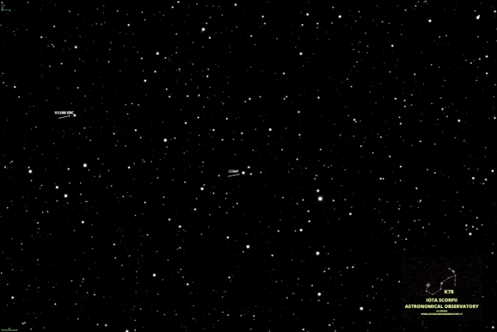 Mapka - V1106 Her, JD 2460833.38379