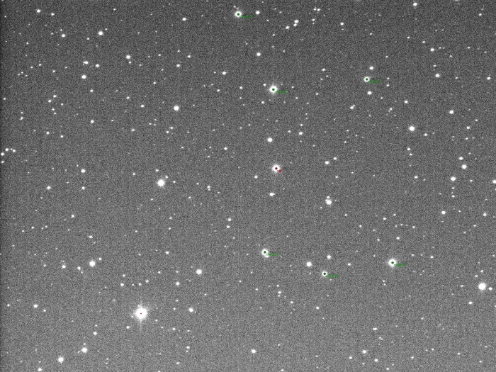Mapka - TOI-1181, JD 2460846.36777