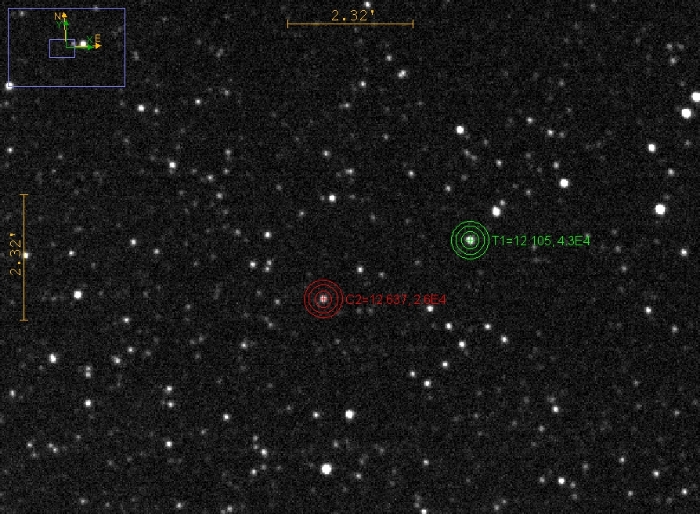 Mapka - EY Sct, JD 2460852.40108
