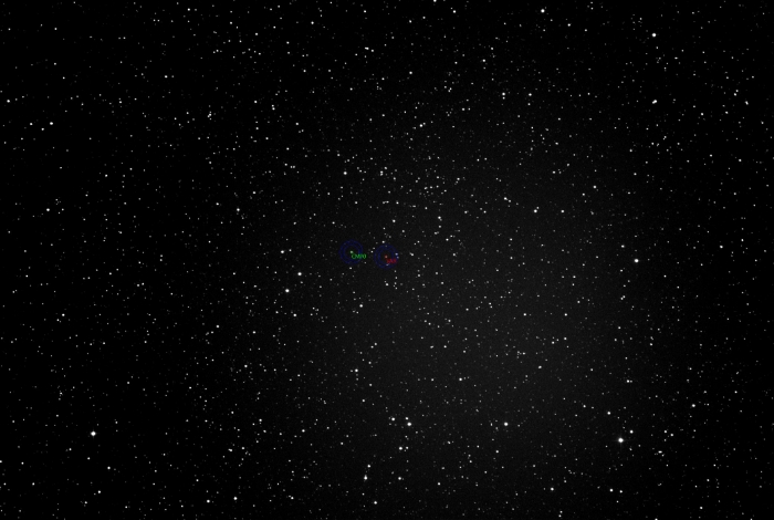 Mapka - V0640 Lac, JD 2460852.41179