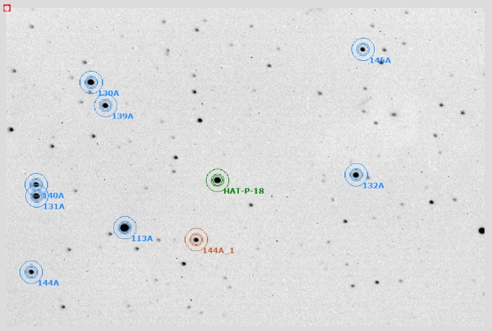 Mapka - HAT-P-18, JD 2460856.35014