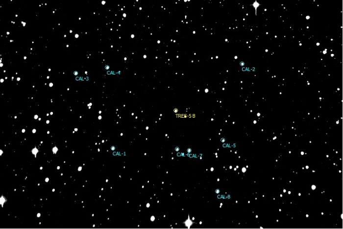 Mapka - TrES-5, JD 2460856.35650