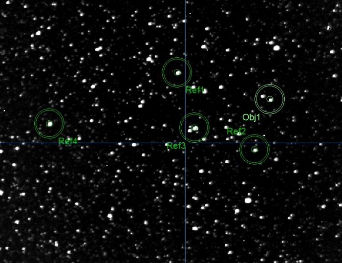 Mapka - CoRoT-2, JD 2460857.33508
