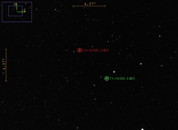 Mapka - RS Sct, JD 2460859.39382