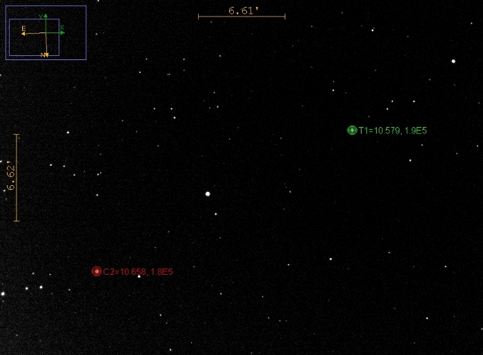 Mapka - VZ Lib, JD 2460860.30747