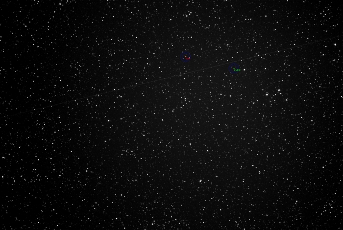 Mapka - Gaia DR3 1990532112652908288, JD 2460860.36823