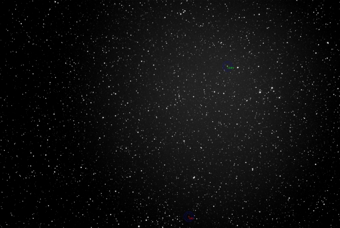 Mapka - WISE J225718.6+541301, JD 2460860.36823