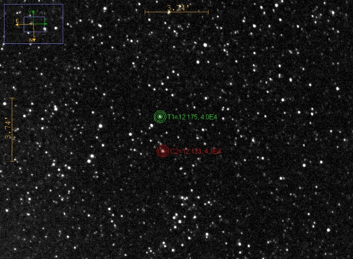 Mapka - EY Sct, JD 2460863.47296