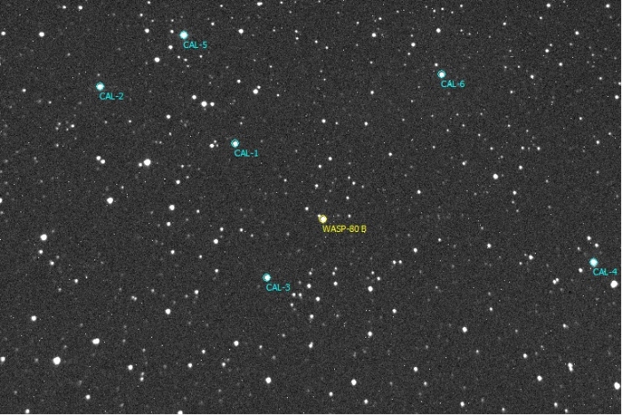 Mapka - WASP-80, JD 2460874.38735