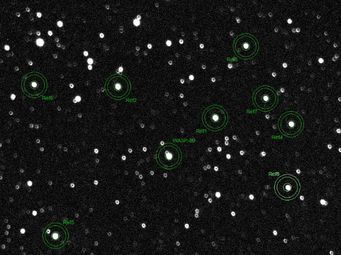 Mapka - WASP-80, JD 2460874.39069