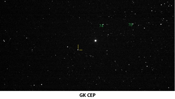 Mapka - GK Cep, JD 2460880.36416
