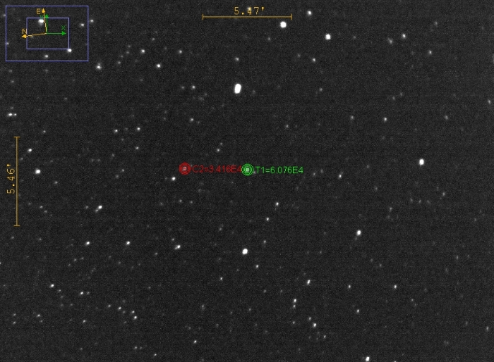 Mapka - V1542 Aql, JD 2460891.47136