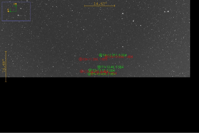 Mapka - CoRoT-2, JD 2460864.35234