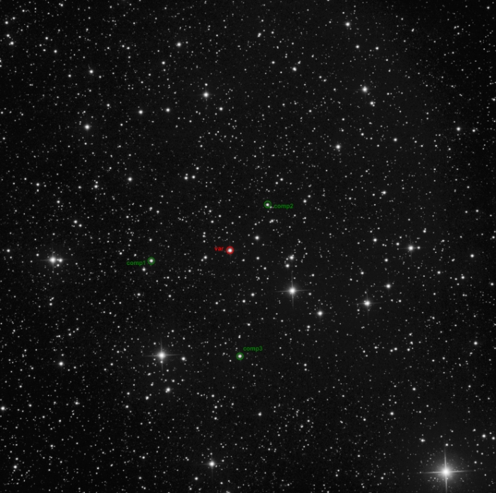 Mapka - TOI-1516, JD 2460899.34644