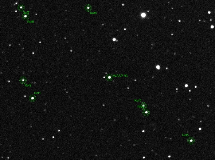 Mapka - WASP-93, JD 2460902.45252