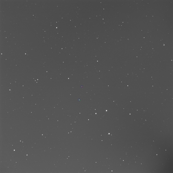 Mapka - V0606 Dra, JD 2460876.32754