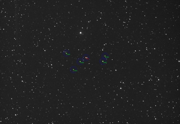Mapka - WASP-3, JD 2460901.35137