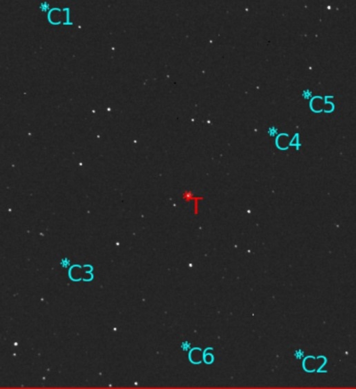 Mapka - TOI-1408, JD 2460913.35750