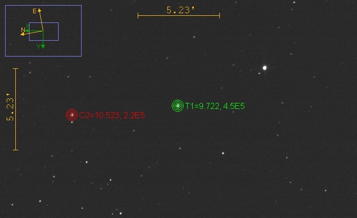 Mapka - AB And, JD 2460912.27590