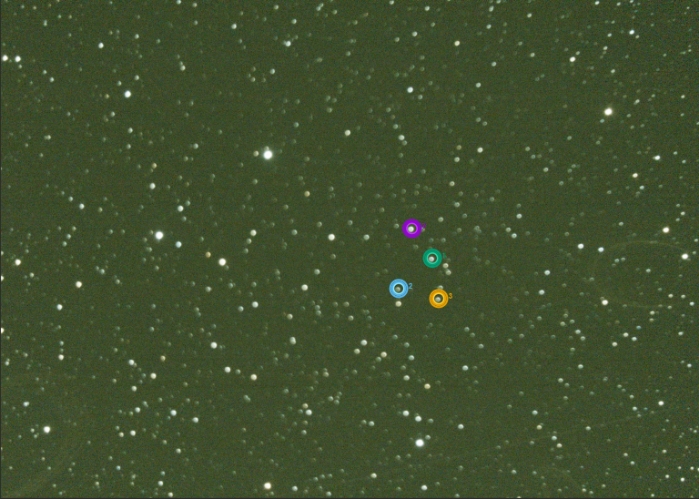 Mapka - TrES-2, JD 2460912.32461