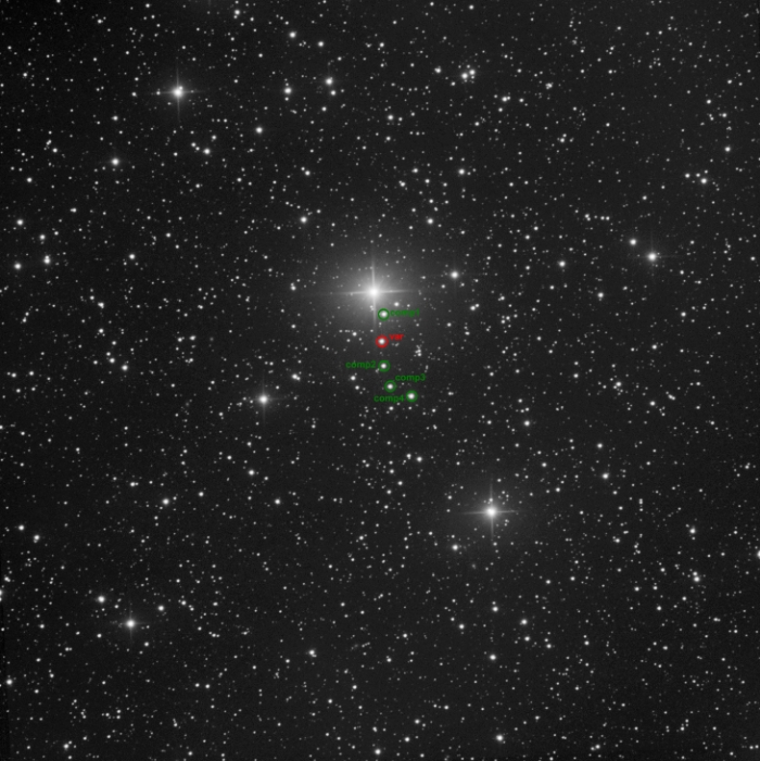 Mapka - TOI-2046, JD 2460927.29414