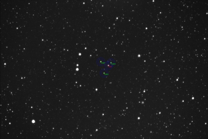 Mapka - WASP-33, JD 2460933.29212