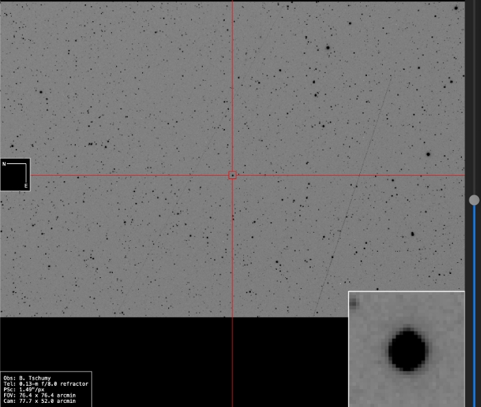 Mapka - TY Del, JD 2460933.58909