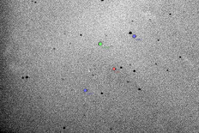 Mapka - XX Leo, JD 2454216.30997