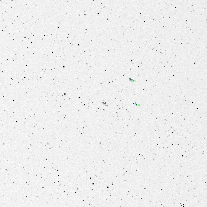Mapka - V0597 And, JD 2460897.34302