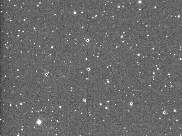 Mapka - TOI-1181, JD 2460886.34413